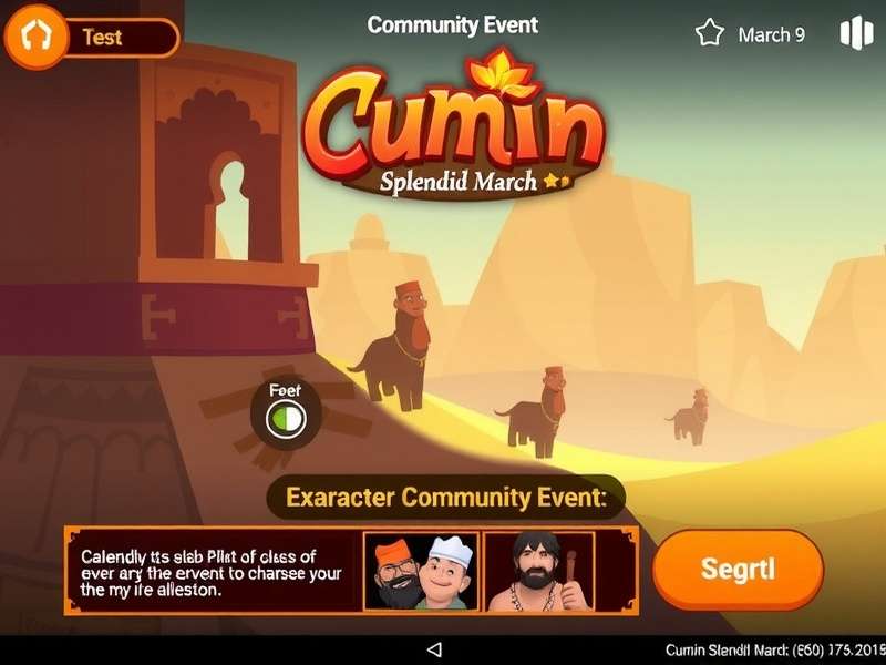 Cumin Splendid March community event